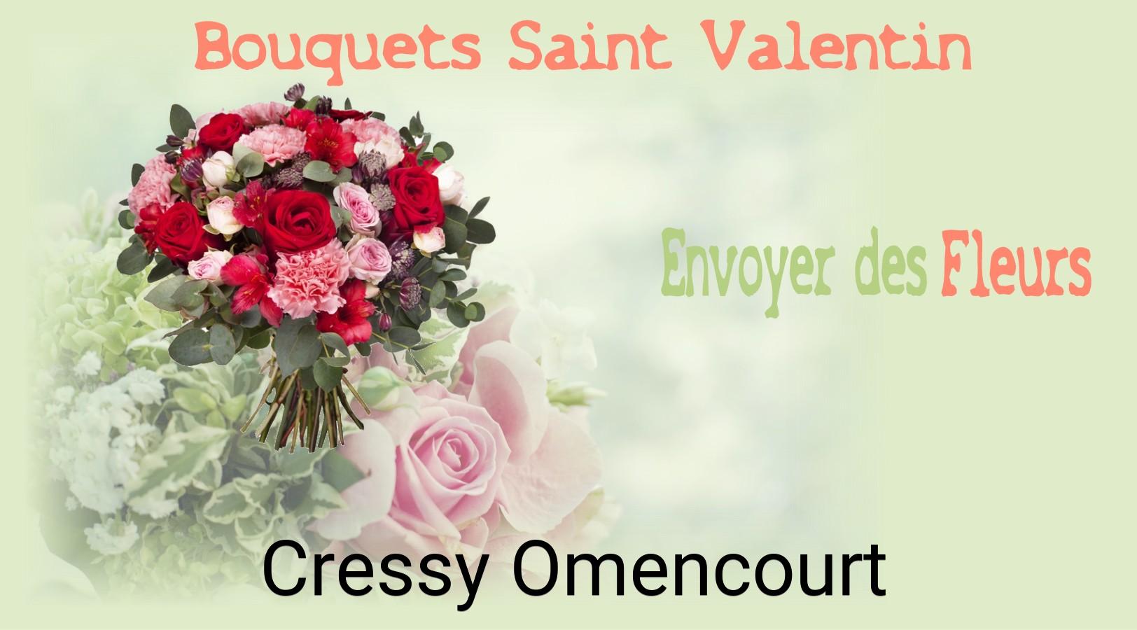Roses de Saint-Valentin livrées à Cressy-Omencourt